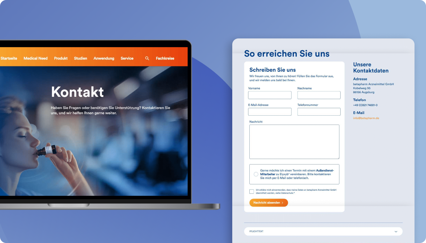 Performance-focused frontend