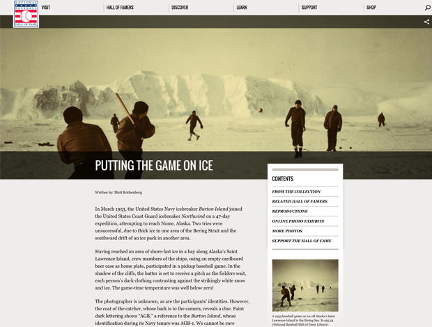 Story page