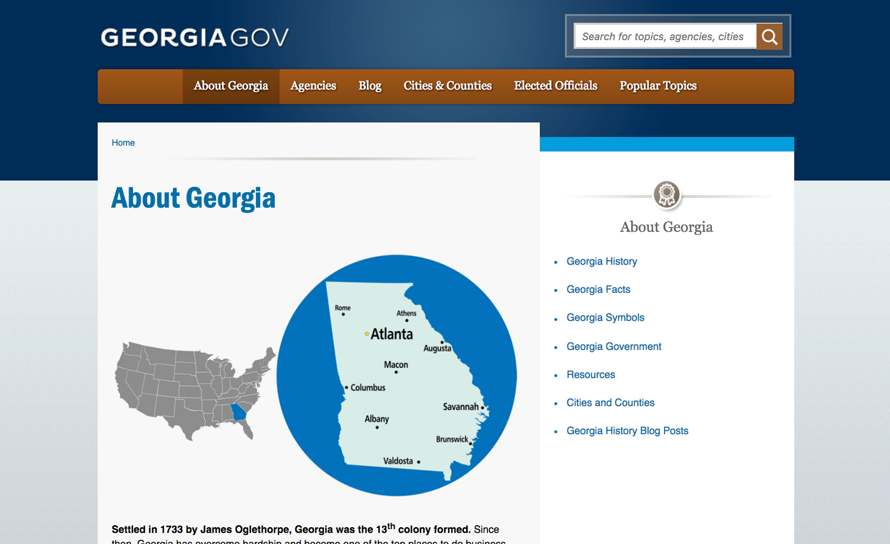 About Georgia Browser