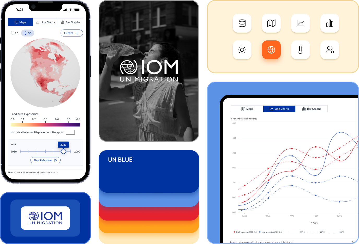IOM Design Mockups