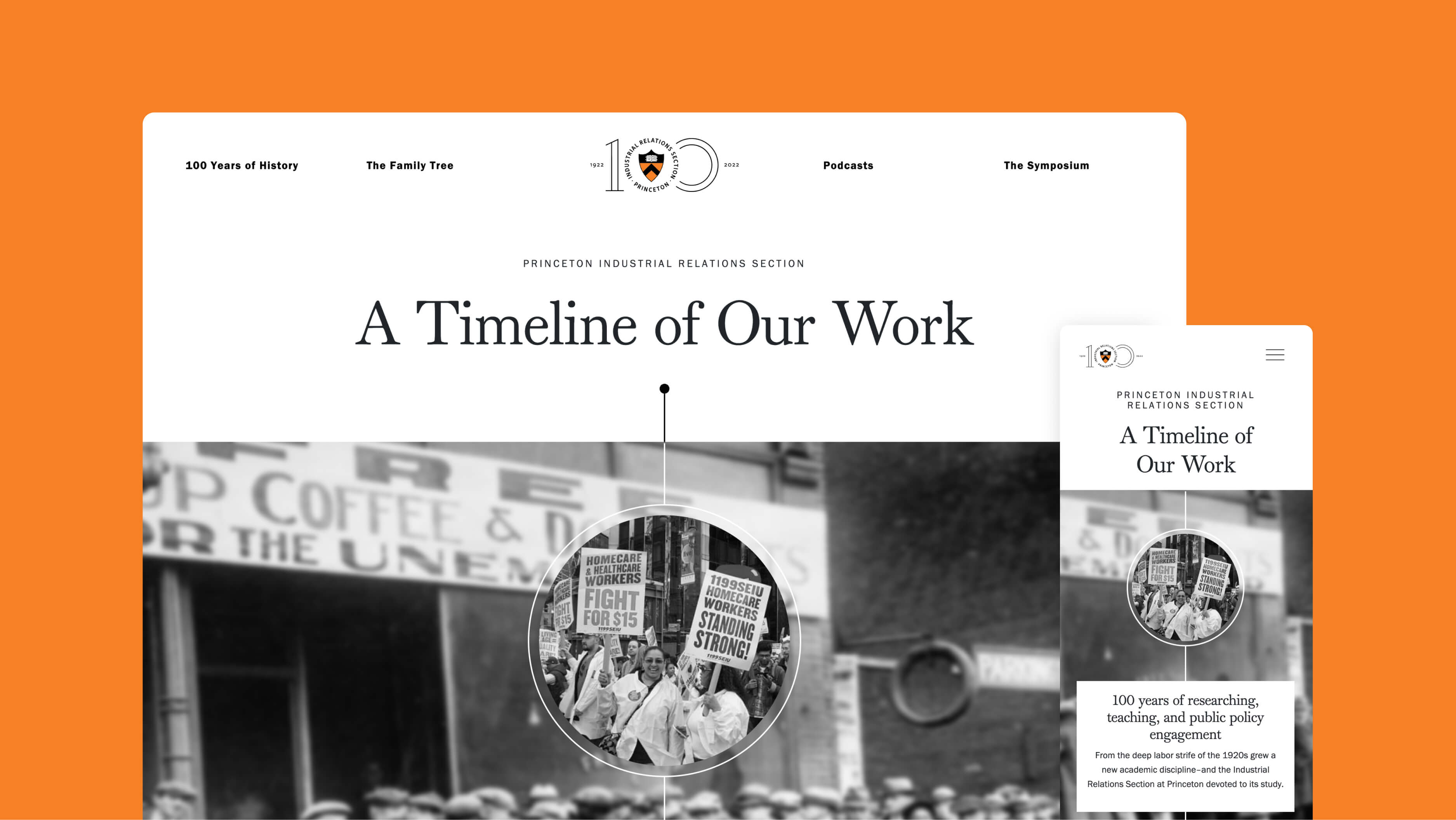 Showcase of the IRS Timeline feature