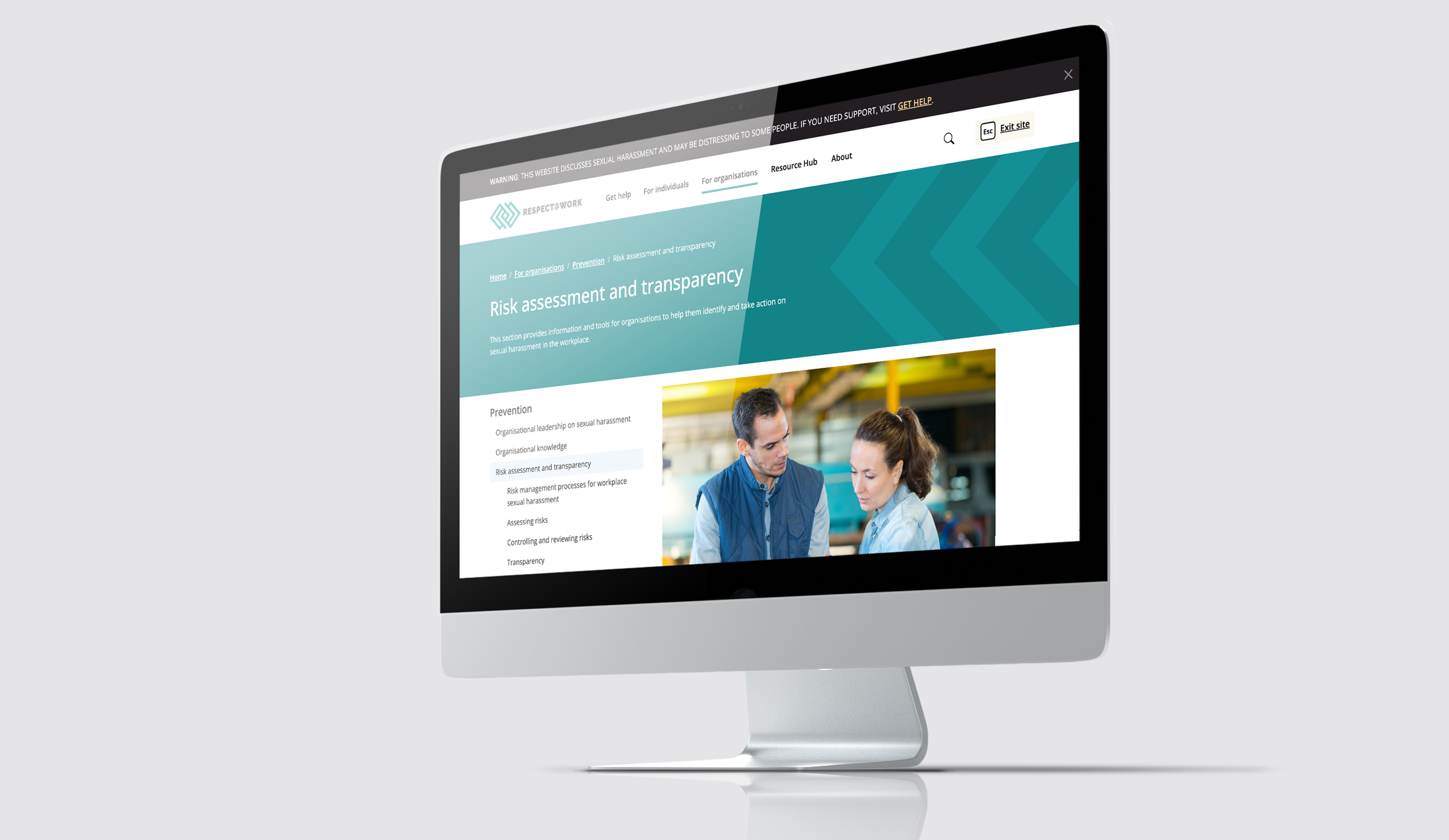 Respect@Work discovery