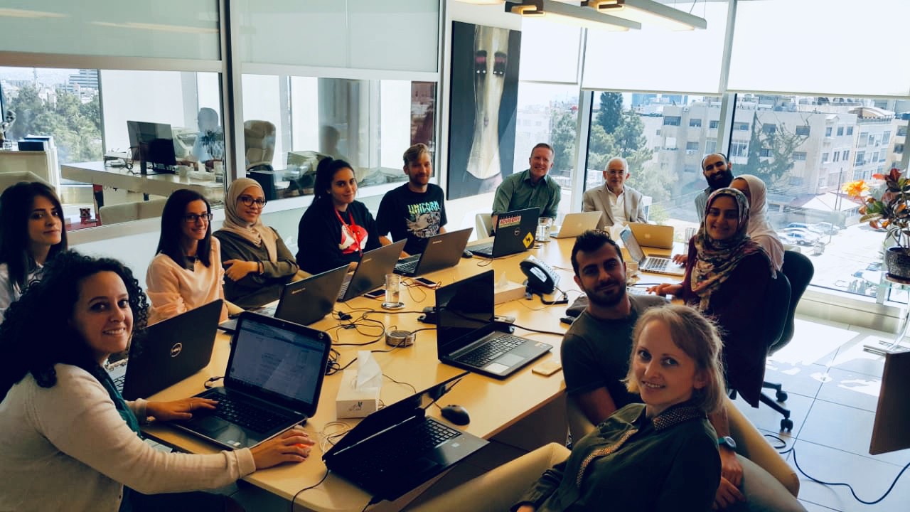 Training Al Bawaba on new Drupal 8 CMS