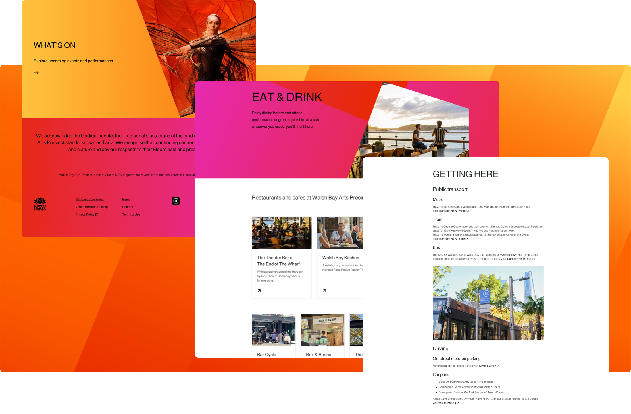 Layout Builder on the WBAP site