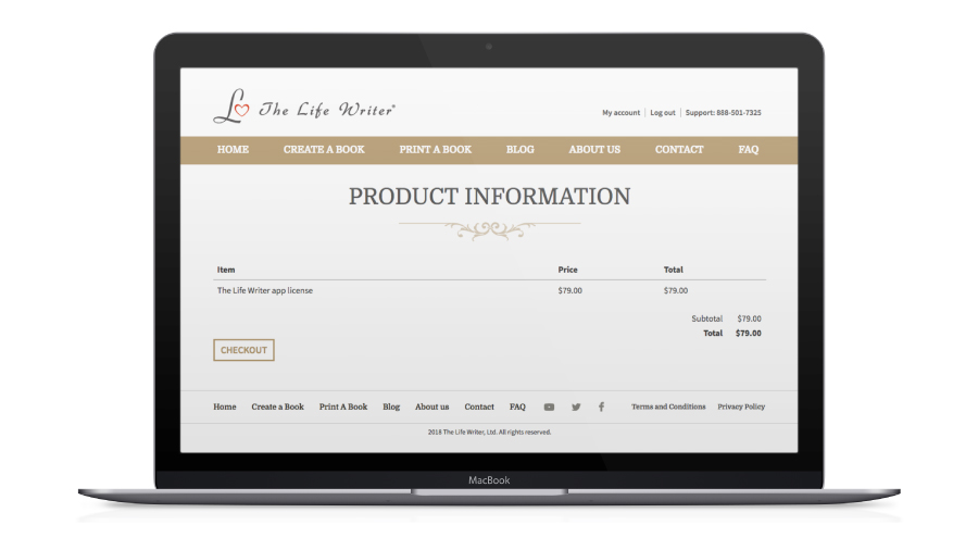 The Life Writer - Convenient eCommerce Transaction