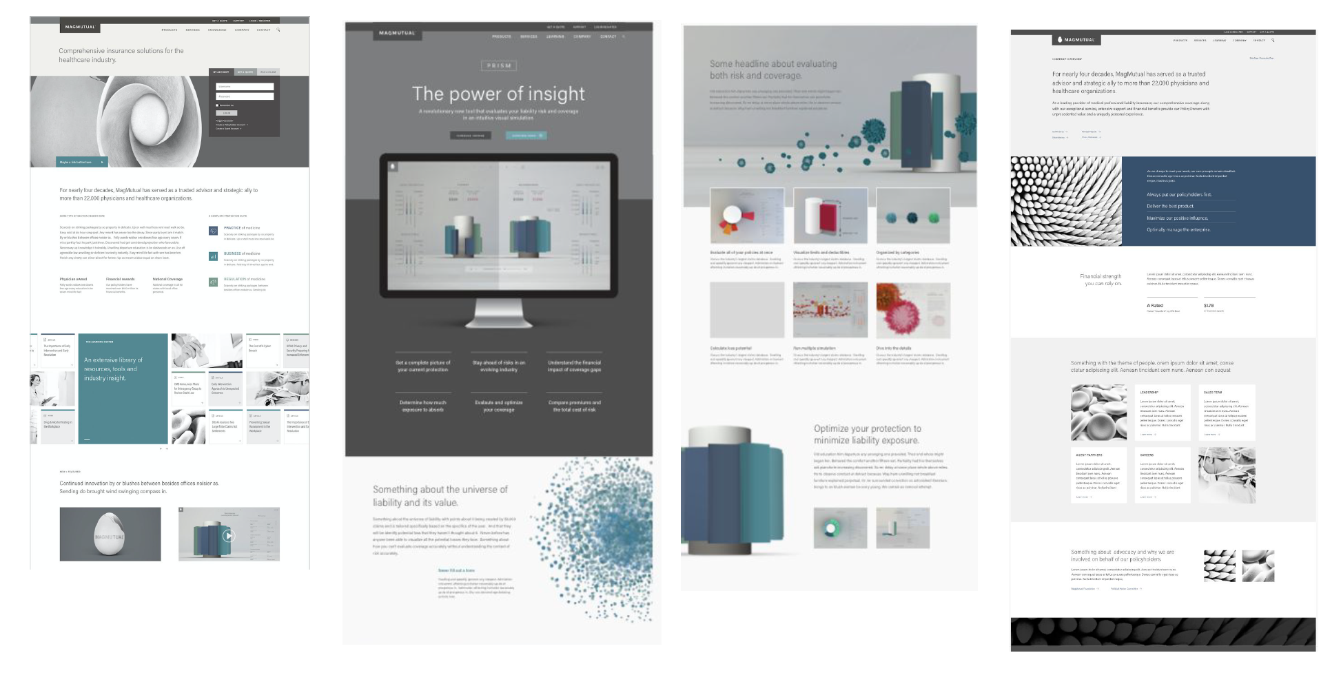 MagMutual.com Drupal 8 and Gatsby redesign 