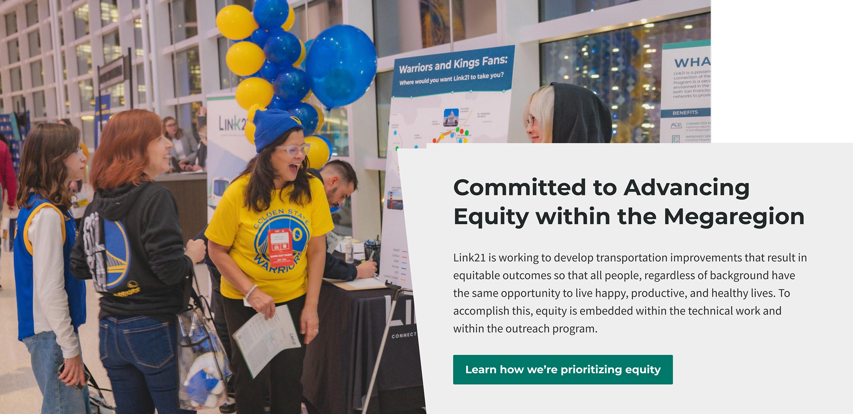 Committed to Advancing Equity within the Megaregion –&nbsp;community vibes at a conference