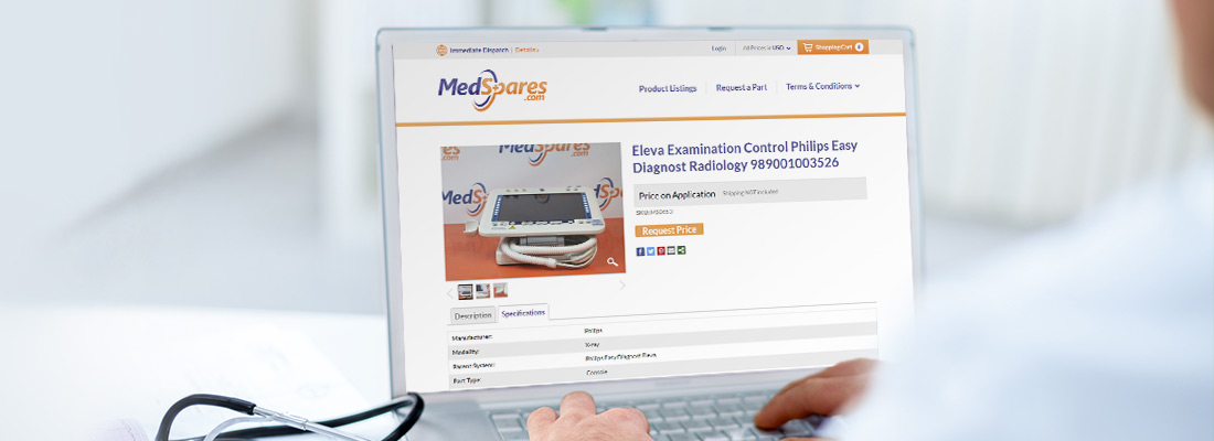 Custom product pages for ecommerce medical equipment