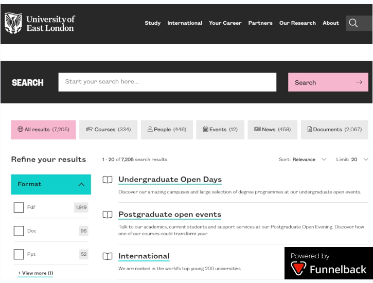 POWERFUL SEARCH FUNCTIONALITY