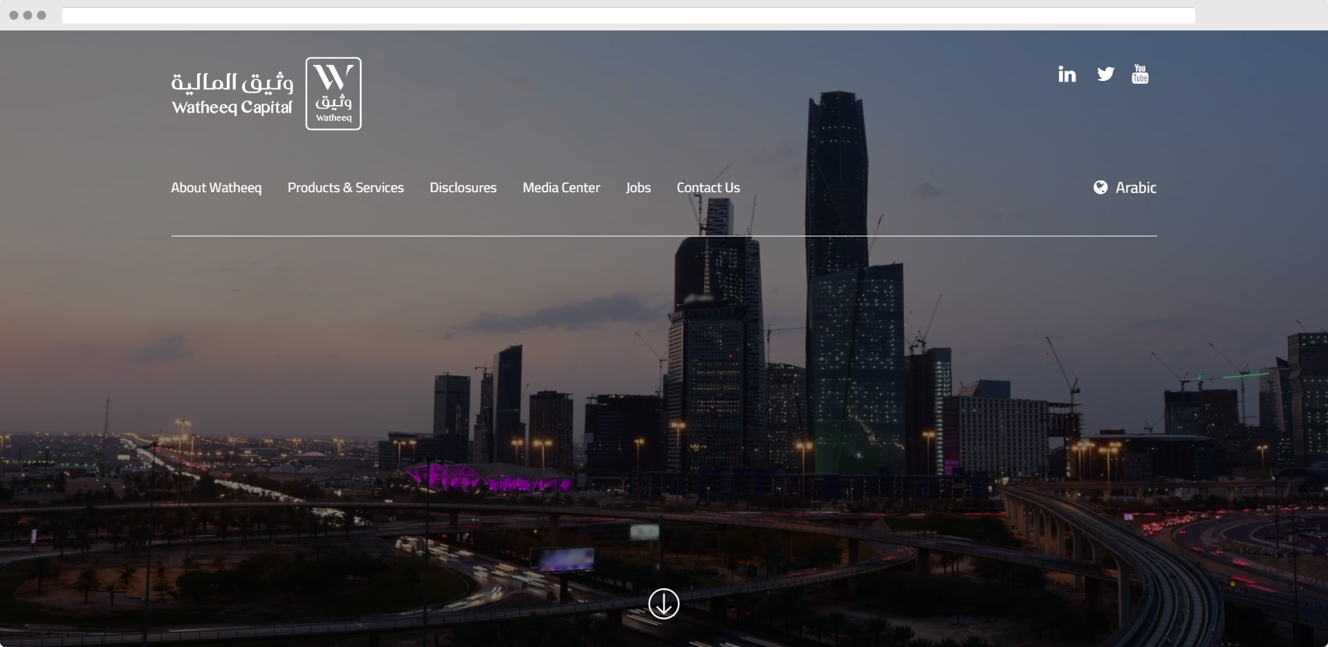 Watheeq Capital Website