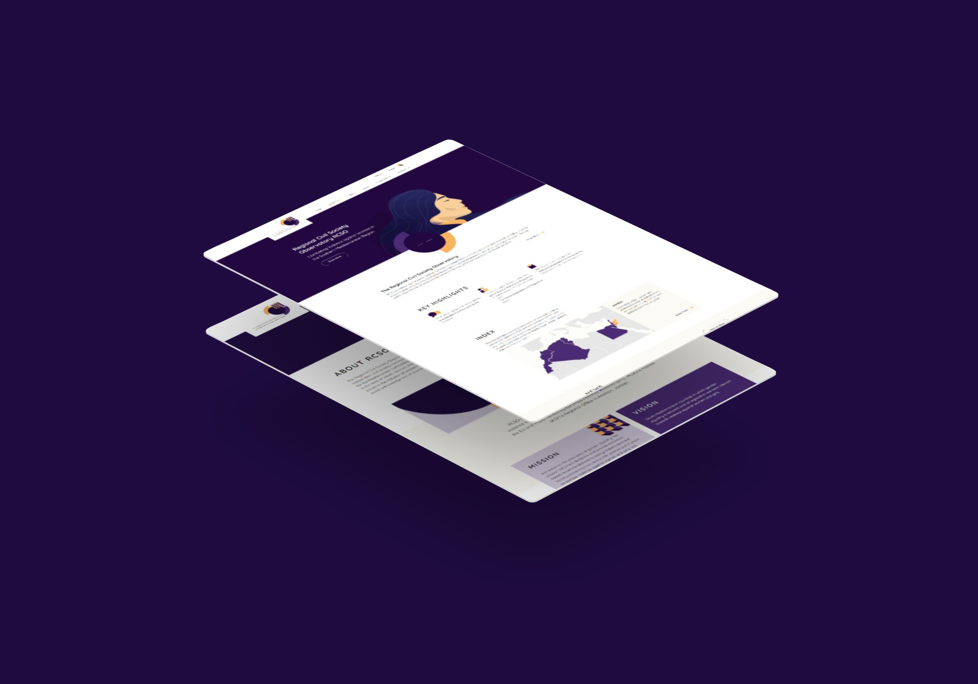 RCSO case study website overview