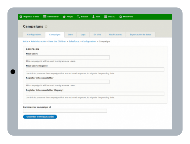 Creating campaigns